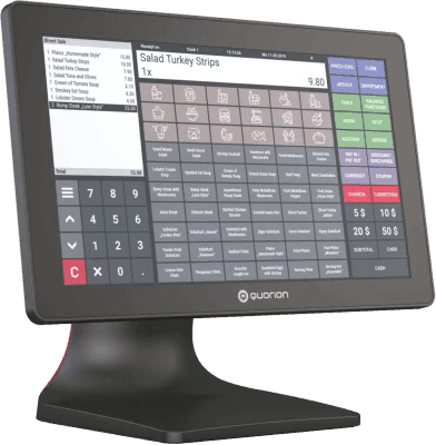 Quorion INViCTUS Android All-in-One Kassensystem mit Kundendisplay und TSE